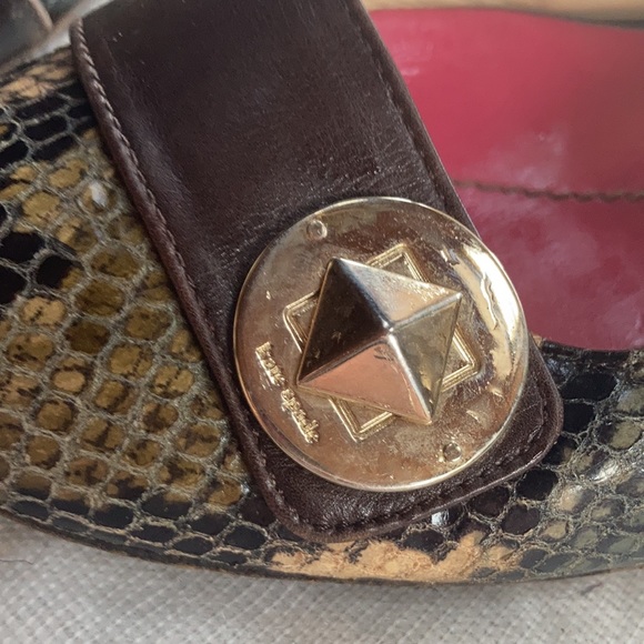 Vintage kate spade Sling Back Heels 8.5 - Picture 5 of 7